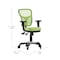 Flash Furniture Gray Mesh Multifunction Chair - Roller Wheels HL-0001-GN-RLB-GG - alternate 3